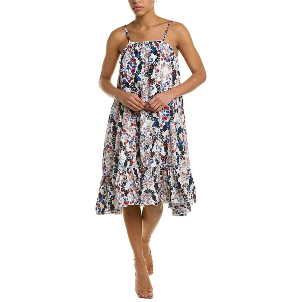 Ro's Garden Womens  Egypt Midi Dress, Blue